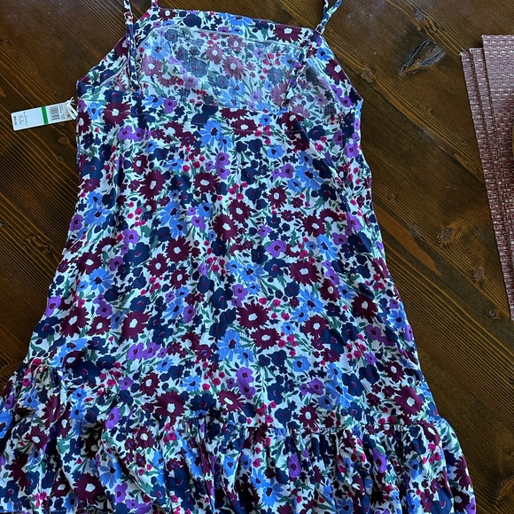 Anne Cole Women's Meadow Bouquet A Line Dress Swimsuit Cover Up - NEW price tag - Picture 7 of 8